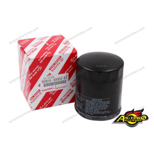 Auto Spare Parts Oil Filter 90915-30002-8T For Toyota Lubrication System Car