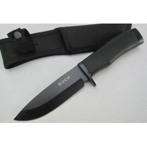 China Buck Knife 009 Hunting Knife (black) on sale