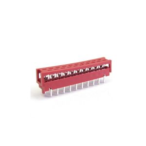 Red Mrc Connect Idc Cable Connector board to wire connectors / Phosphor Bronze 1