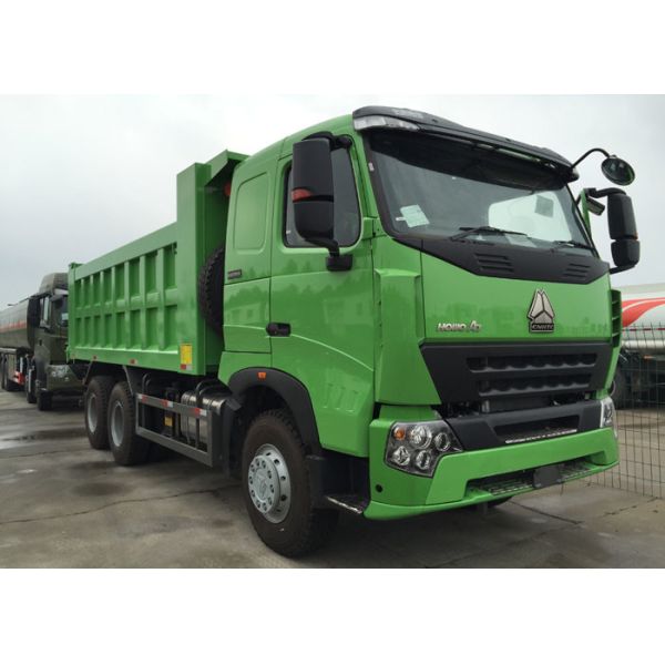 Buy SINOTRUK HOWO A7 Tipper Dump Truck 25 - 30 Tons 10 Wheels RHD For Mining ZZ3257N3847N1 at wholesale prices