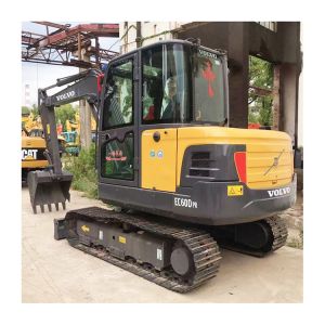 Original Hydraulic Valve 6 Ton Used Mini Excavator Volvo EC60 in Good Condition