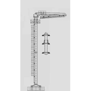 Quality Industrial Hydraulic Concrete Placing Boom Floor Or Shaft Climbing ISO9001 Certification for sale