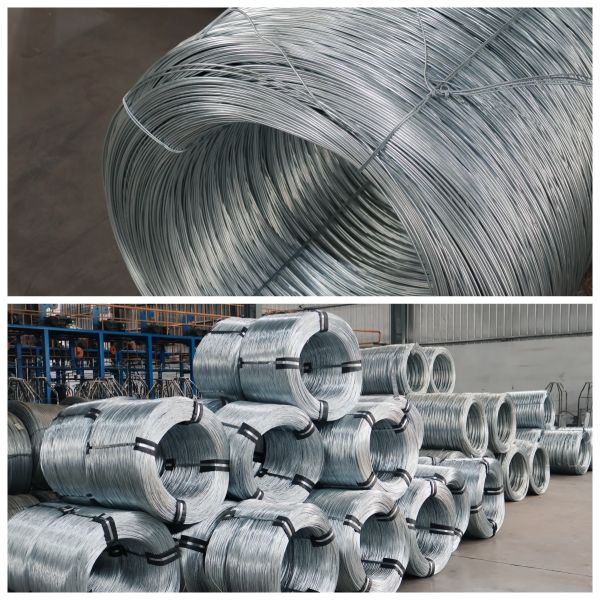 Galvanized Wire Q195 Zinc Coated Carbon Steel Wire Construction Flat Iron Binding