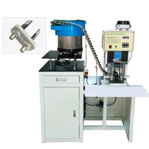 2.0T Automatic Vibrating Plate Feeding 3 Pin 2 Pin Plug Terminal Power Cord Plug