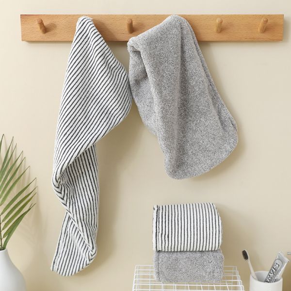 Soft and Thickened Dry Hair Cap for Children Plain Weave Quick Absorbent Eco-friendly