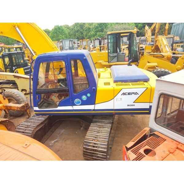 Buy                  Used 20 Ton High Quality Kobelco Excavator Sk200, Secondhand Kobelco Hydraulic Crawler Digger Sk200 Cheap Price with 1 Year Warranty              at wholesale prices
