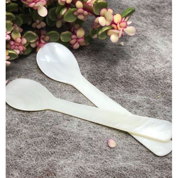 Buy Natural Mother Of Pearl Caviar Spoon at wholesale prices