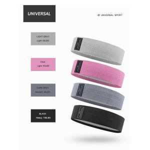 8CM Width Fitness Rubber Expander Elastic Polyester 3 In 1 Resistance Exercise