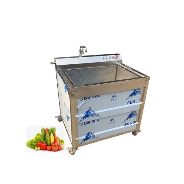 Buy Customized 60Hz Vegetable Fruit Washing Machine 300kg/h SUS 304 at wholesale prices