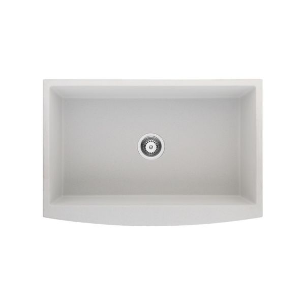 Buy First Class Farmhouse Quartz Material Granite Composite Kitchen Sink at wholesale prices