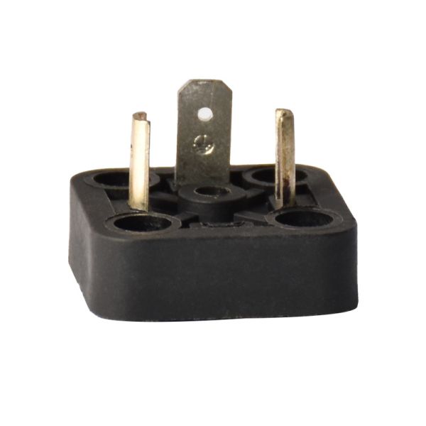 Industrial Solenoid Din Connector IP65 3 Pin MCX Male Connector