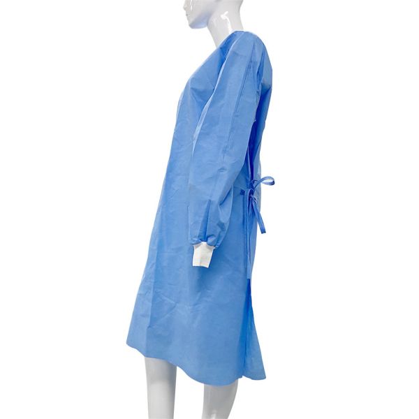 Buy Single Use Knitted Cuff Sterile Surgical Gowns CE Approved at wholesale prices