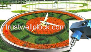 garden clocks, floral clock, flower clocks, movement or mechanism motor for