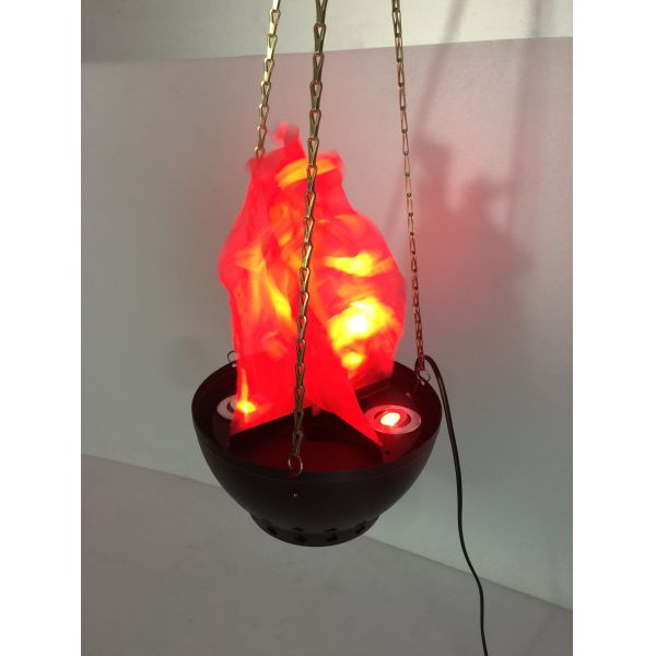 Buy red led silk  flame light with iron shell at wholesale prices