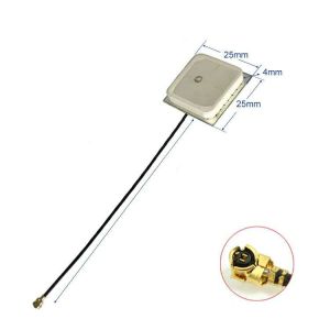 25*25*4mm Internal Ceramic Patch GPS Antenna with IPEX Connector