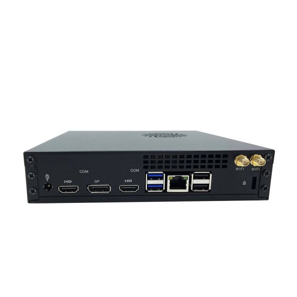 Buy J1900 Thin Mini PC Noiseless , Fan Cooling Type Bare Bones Mini PC Black Shell at wholesale prices