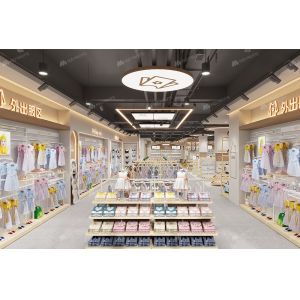 BBC007 Maternity Shop Showcase baby store display baby clothes store interior