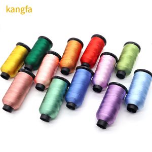 Boho Rich Color Machine Silk Thread Embroidery Thread for Sustainable Diameter 0