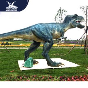Water - Proof Outdoor Dinosaur / Spray Water And Smoke Vivid Animatronic
