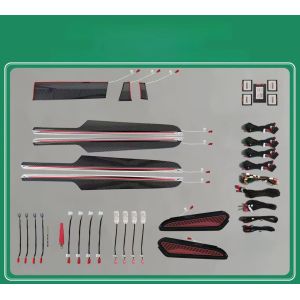 China Ambient lights RGB carbon fiber Radium carving + saddle fiber for Porsche Macan (2018-2024) on sale