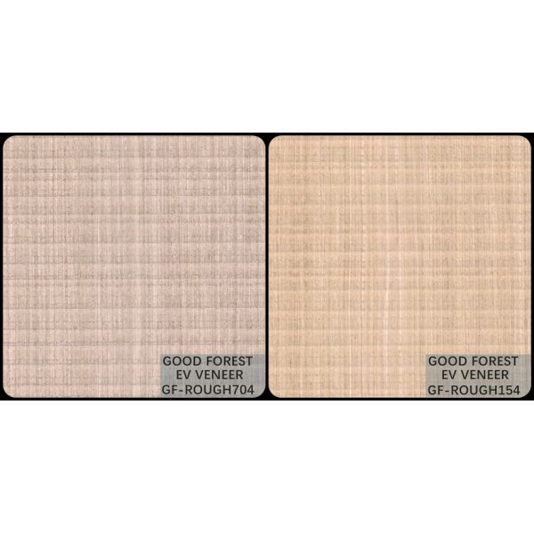 Engineered Wood Veneer Rough Grain Wood Veneer Top A / B Grade