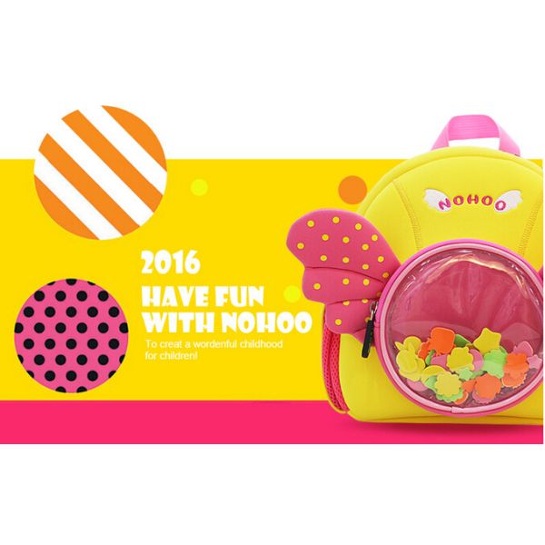 Personalized Book Bags For Toddlers ROHS / REACH / CPSIA Approved