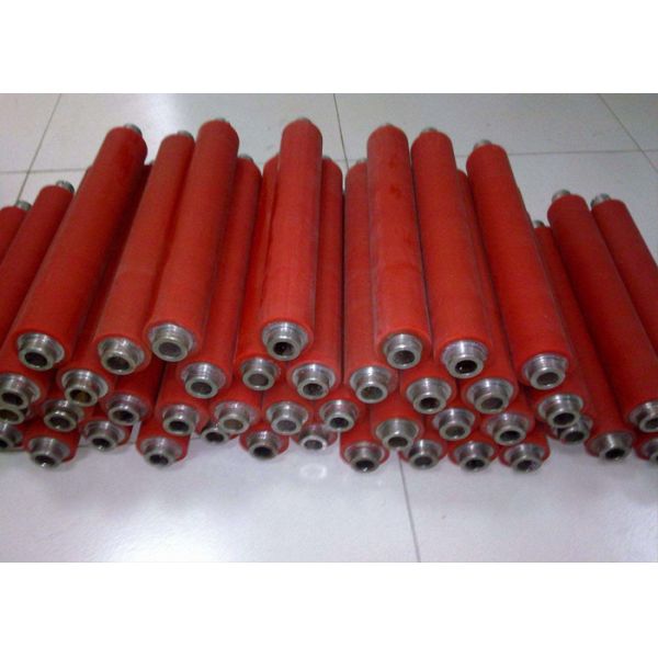 Buy Rubber Coating Active High Speed Conveyor Rollers For Production Line Machine at wholesale prices