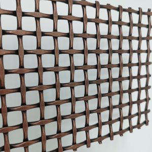 Architectural Mesh Panels Interior Metal Woven Mesh Partition