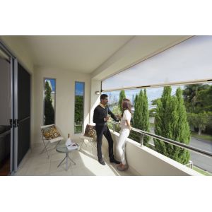 Window Zip Track Awning Sunscreen Blinds 52x10mm Alu Anodized