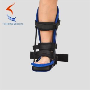 New type foam composite material grey adjustable ankle foot protection brace for