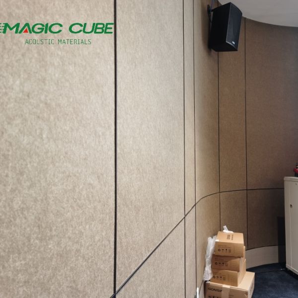 Buy Office Soundproofing 3D Acoustic Panel Polyester Environmental Protection at wholesale prices
