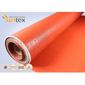 Heat Insulation Silicone Fiberglass Cloth High Temperature High Silica Cloth