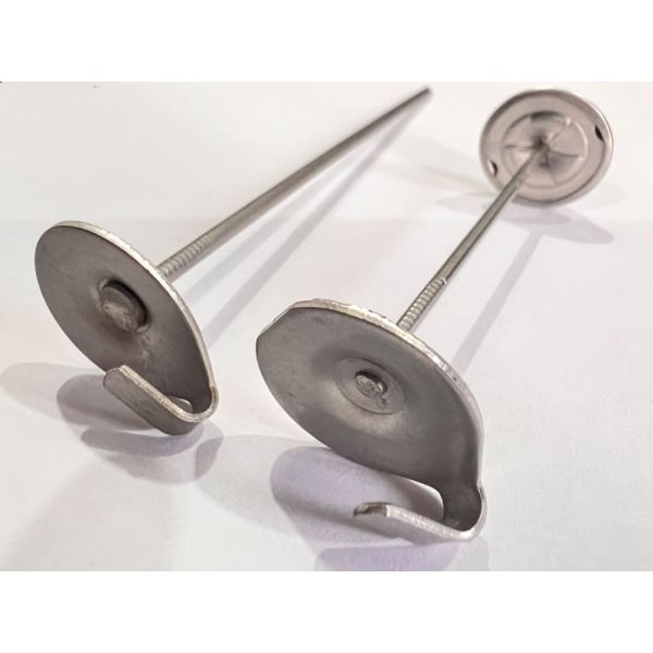 Buy Reusable Insulation Pad 304 Stainless Steel Lacing Anchor Fastener at wholesale prices