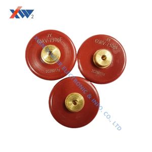 High Voltage Ceramic Doorknob Capacitor Operating Temperature Range -40C to 85C