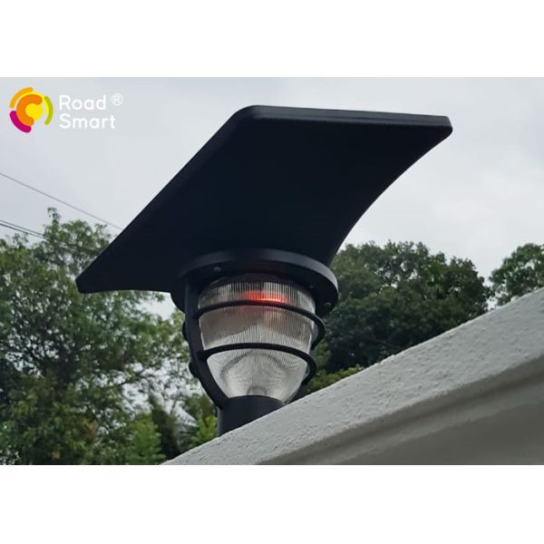 Buy Rohs CE COC Solar Powered Pole Lights Garden Mailbox Lamp With Lithium - Ion Battery at wholesale prices