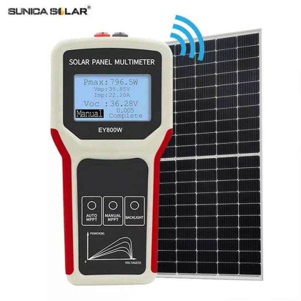 Quality 35A Digital Power Solar Panel Multimeter Smart Current Voltage Solar Panel Tester for sale