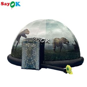 Sayok Inflatable Planetarium Dome with Wheel Chair Entrance Mobile Projection