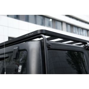 Efficiently Expand Your Jeep JK's Storage with Black Powder Coated Roof Rack