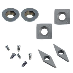 Replacement Round 18mm Tungsten Carbide Woodturning Inserts Round Shape