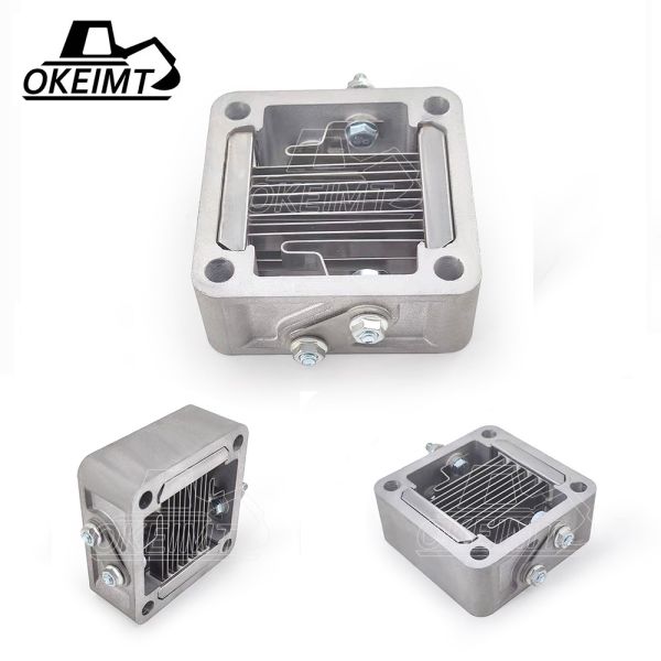 Billet Aluminum Excavator Engine Parts Preheater E320D E320C E320B E312B D04F