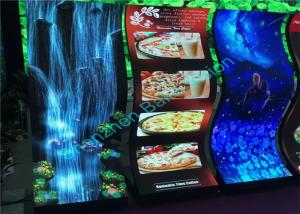 China Full Color OEM ODM Super Light Weight Foldable Flexible LED Display Creative Video Wall Screen with Soft Rubber Module on sale