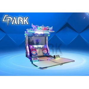 55 Inch LED Push Coin Game Dance Arcade Machine Wonderful Music Fashionable