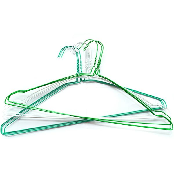 Buy Heavy Duty Stainless Steel Garment 1.9mm Clothes Wire Hanger at wholesale prices