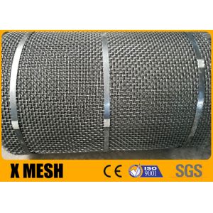Quality Hole 75mm Stainless Steel Woven Wire Mesh Roll ASTM A853 for sale