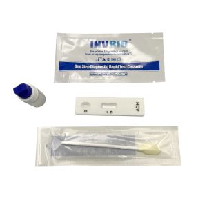 One Step Ce Approval Hcv Test Kit Self Use Fast Result With Saliva