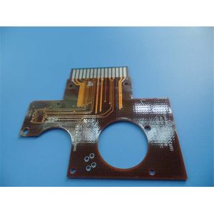 Quality Multilayer flexible PCBs 4 layer Rigid-flex PCBs with 1.6mm Fr4 &amp;0.2mm Polyimide PCBs for the application of Portable Sound Systems for sale