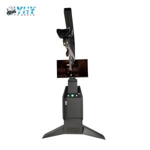 Aluminum Virtual Reality Shooting Games 32 Inch Screen Standing Walker