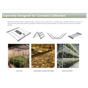 Hydroponic Red UV 1000W LED Grow Lights Lm301h Lm301b For Plants