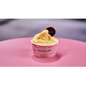 Disposable Food Grade Custom Printing Takeaway Salad Kraft Paper Bowl