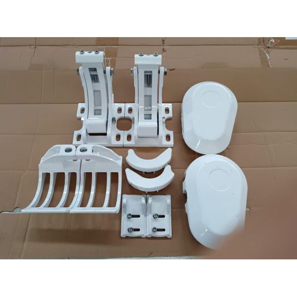 Outdoor Sunshade Motorized Lightweight Retractable Awning With LED Lights Garden Canopy